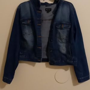 NWOT New Look Dark blue Jean jacket.